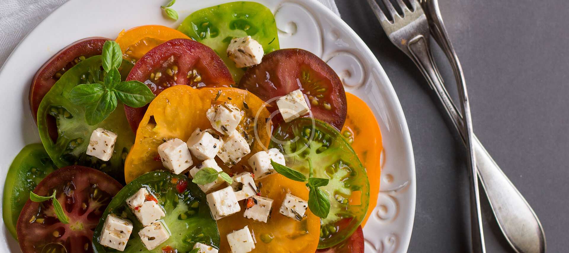 Tomato Salad with Balsamic Dressing